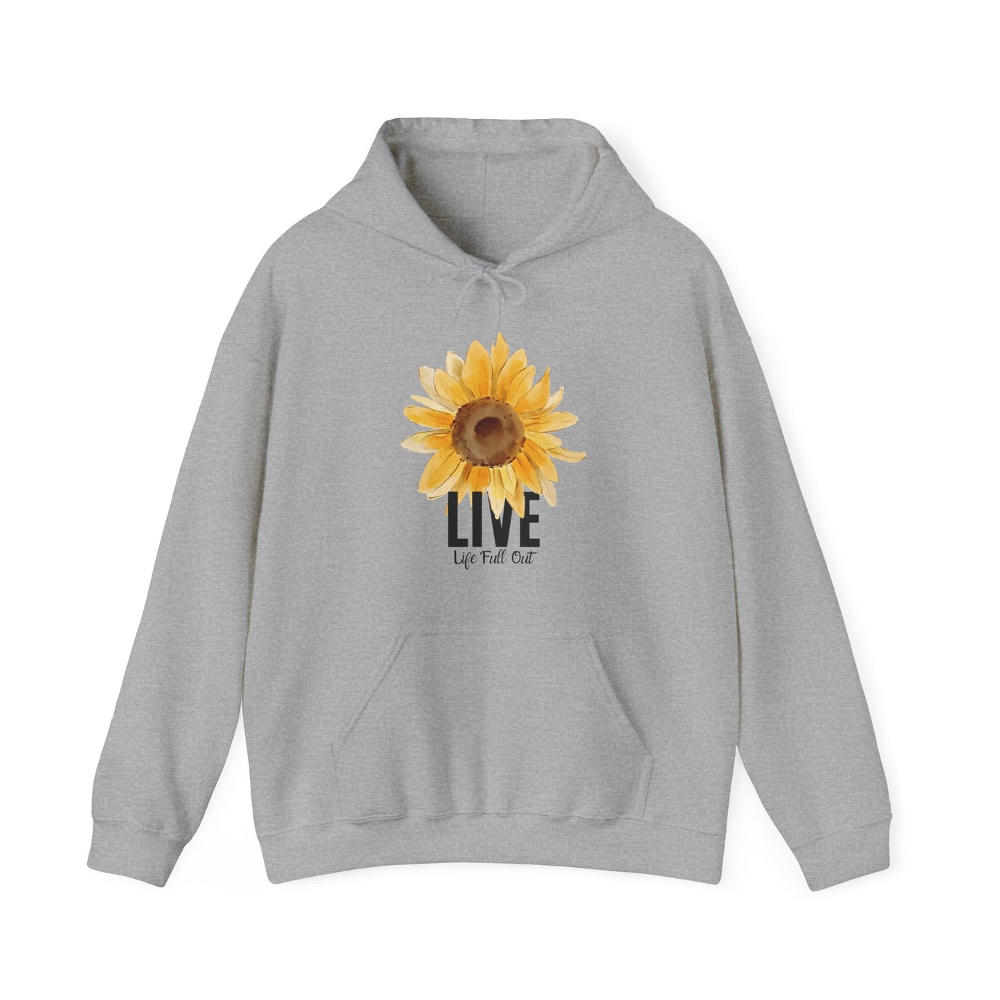 LLFO! Sunflower Unisex Hooded Sweatshirt