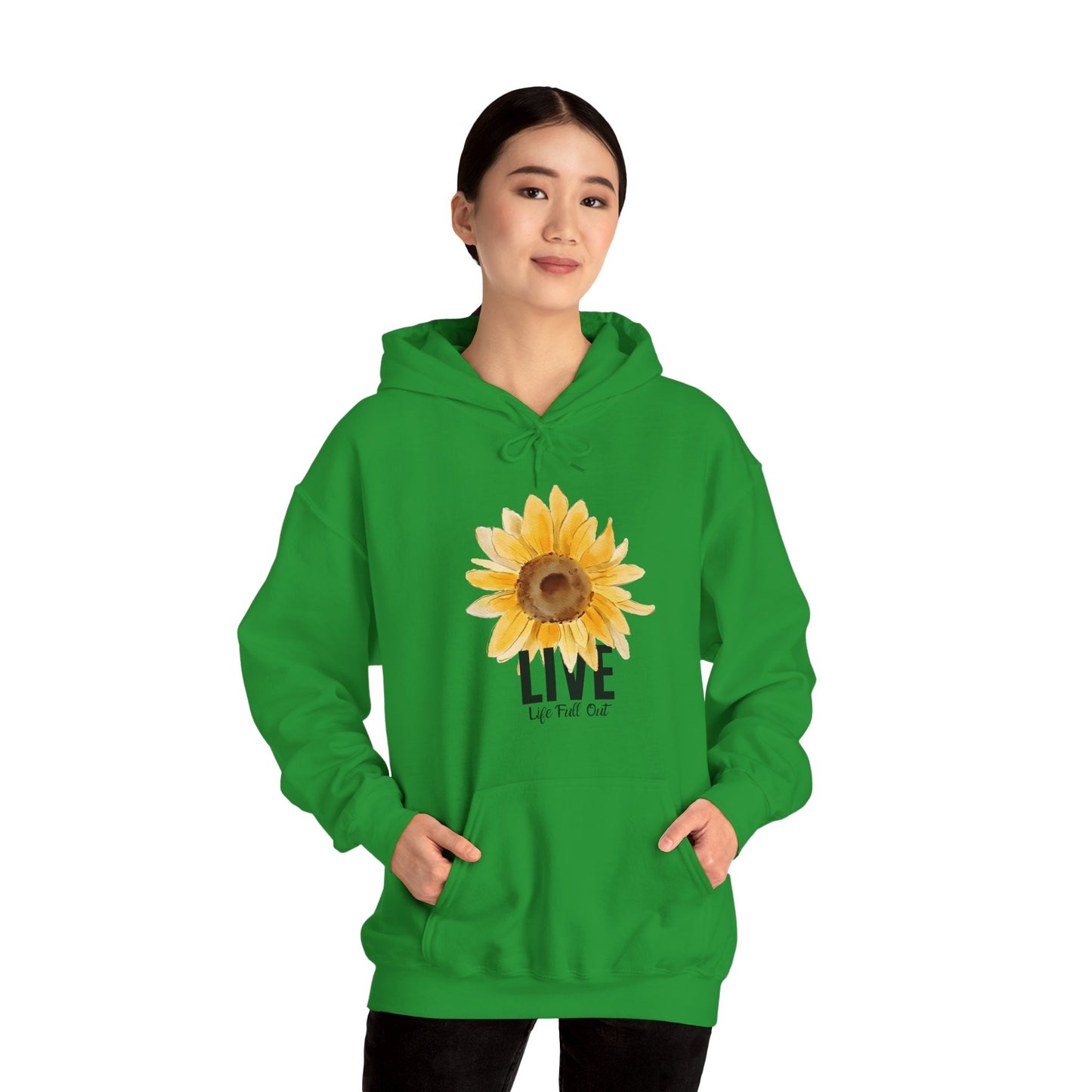 LLFO! Sunflower Unisex Hooded Sweatshirt