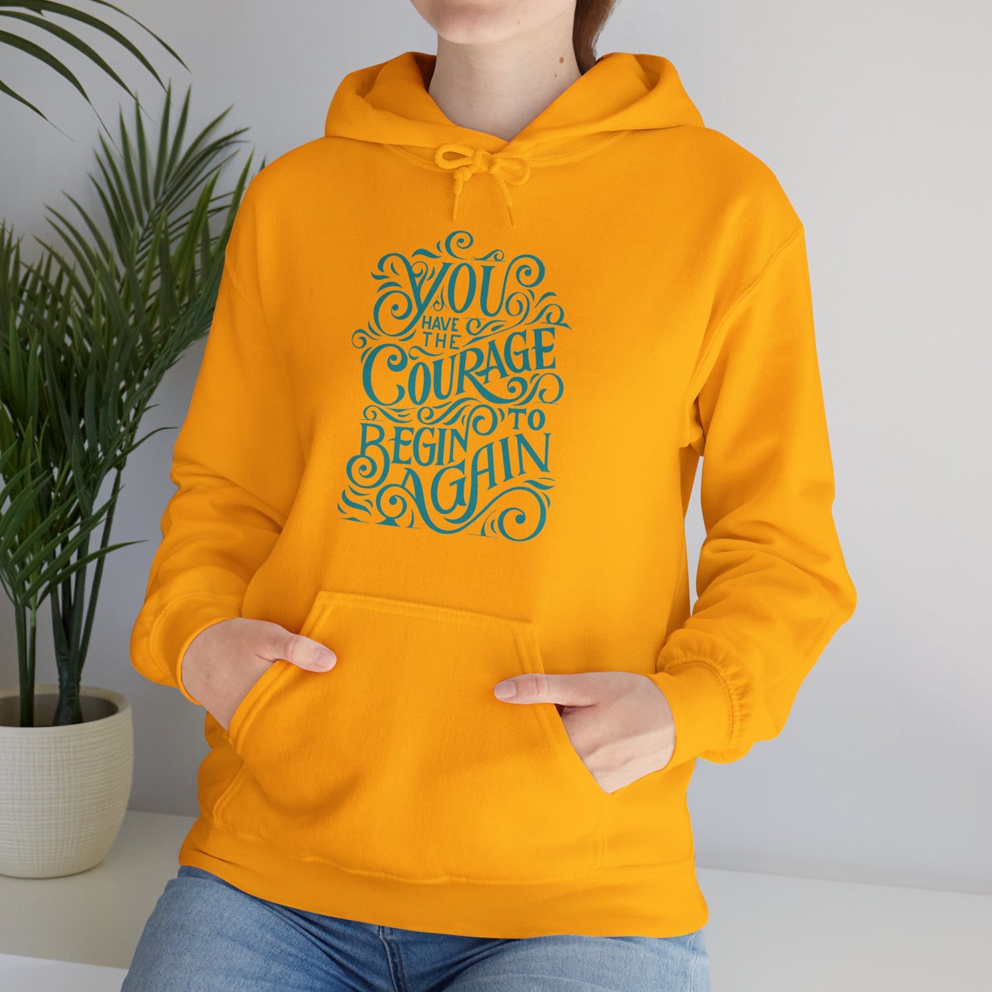 Courage Unisex Hooded Sweatshirt