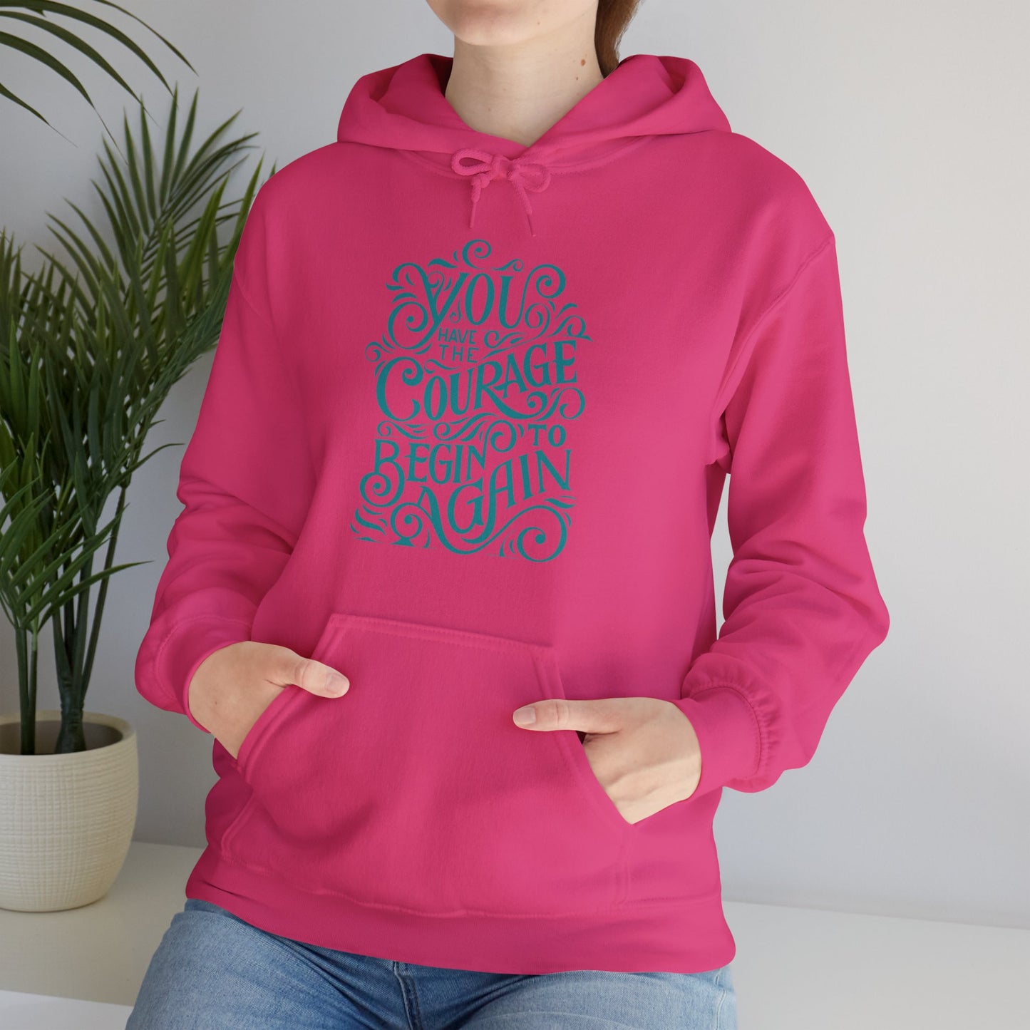 Courage Unisex Hooded Sweatshirt