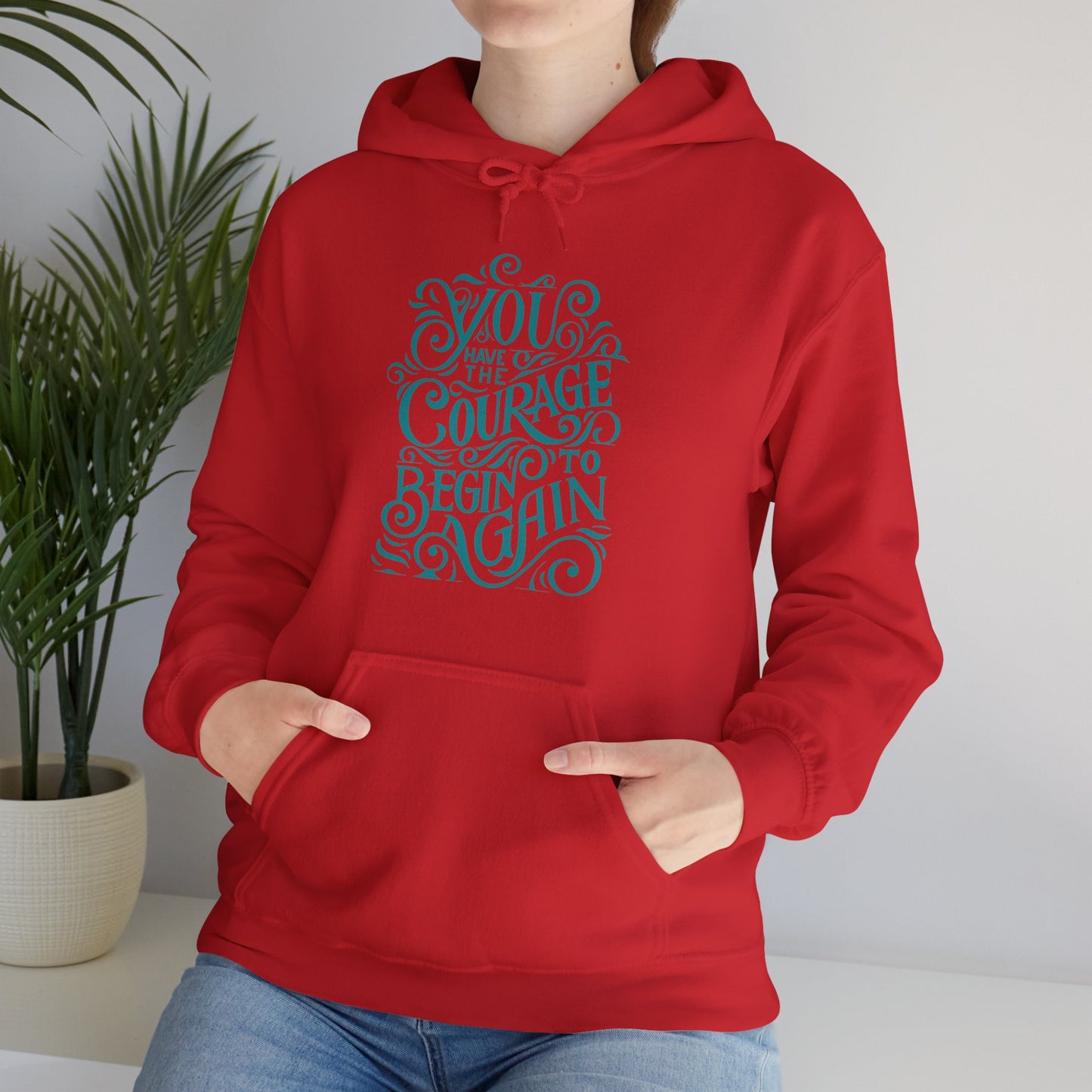 Courage Unisex Hooded Sweatshirt