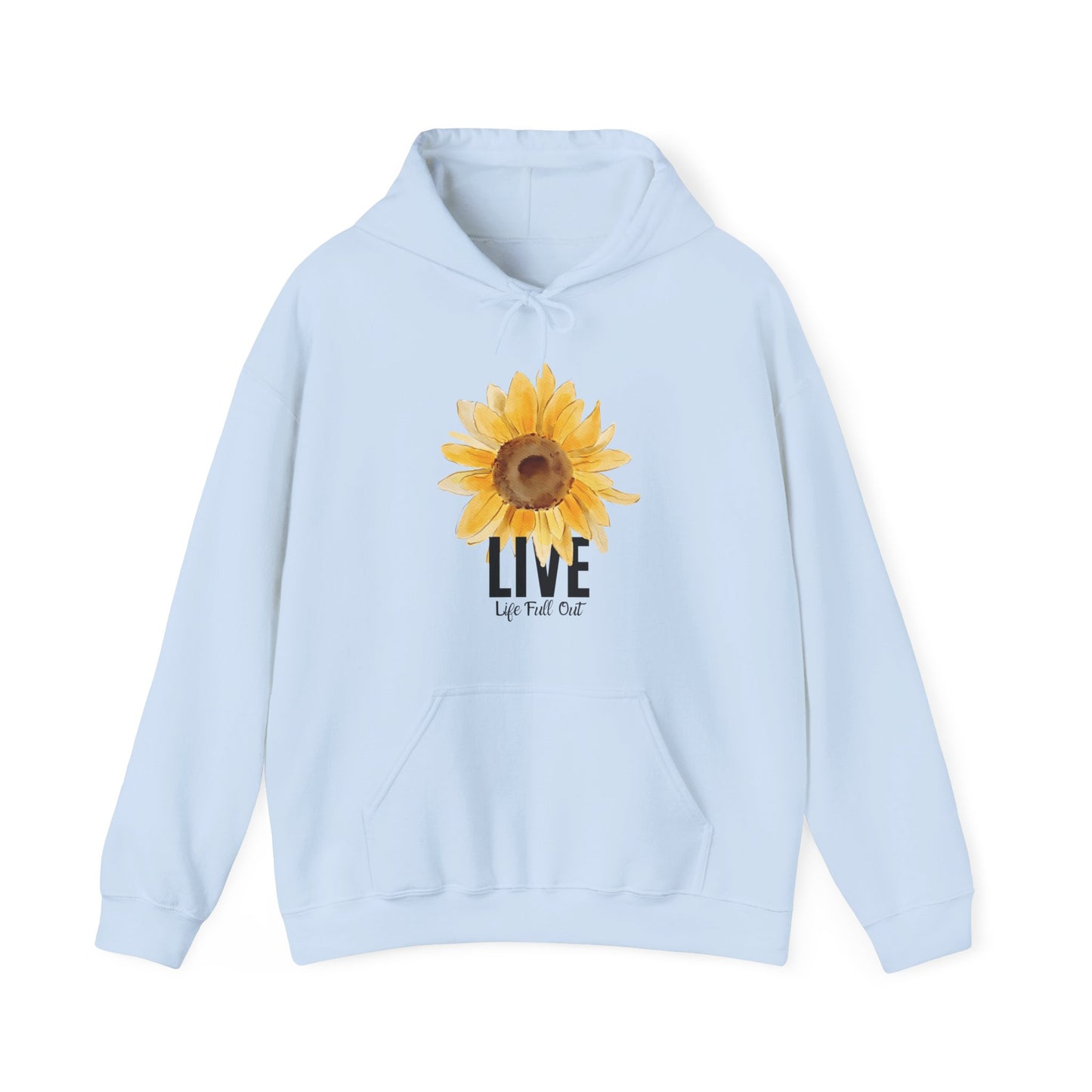 LLFO! Sunflower Unisex Hooded Sweatshirt