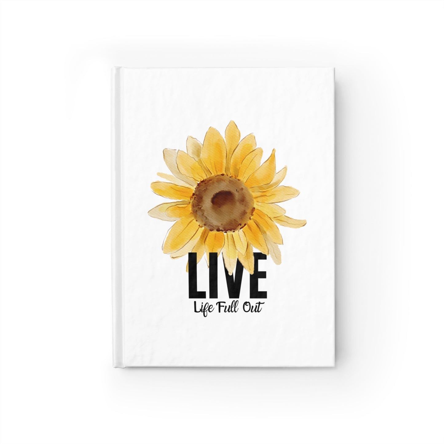 LLFO! Sunflower Hard Bound Journal