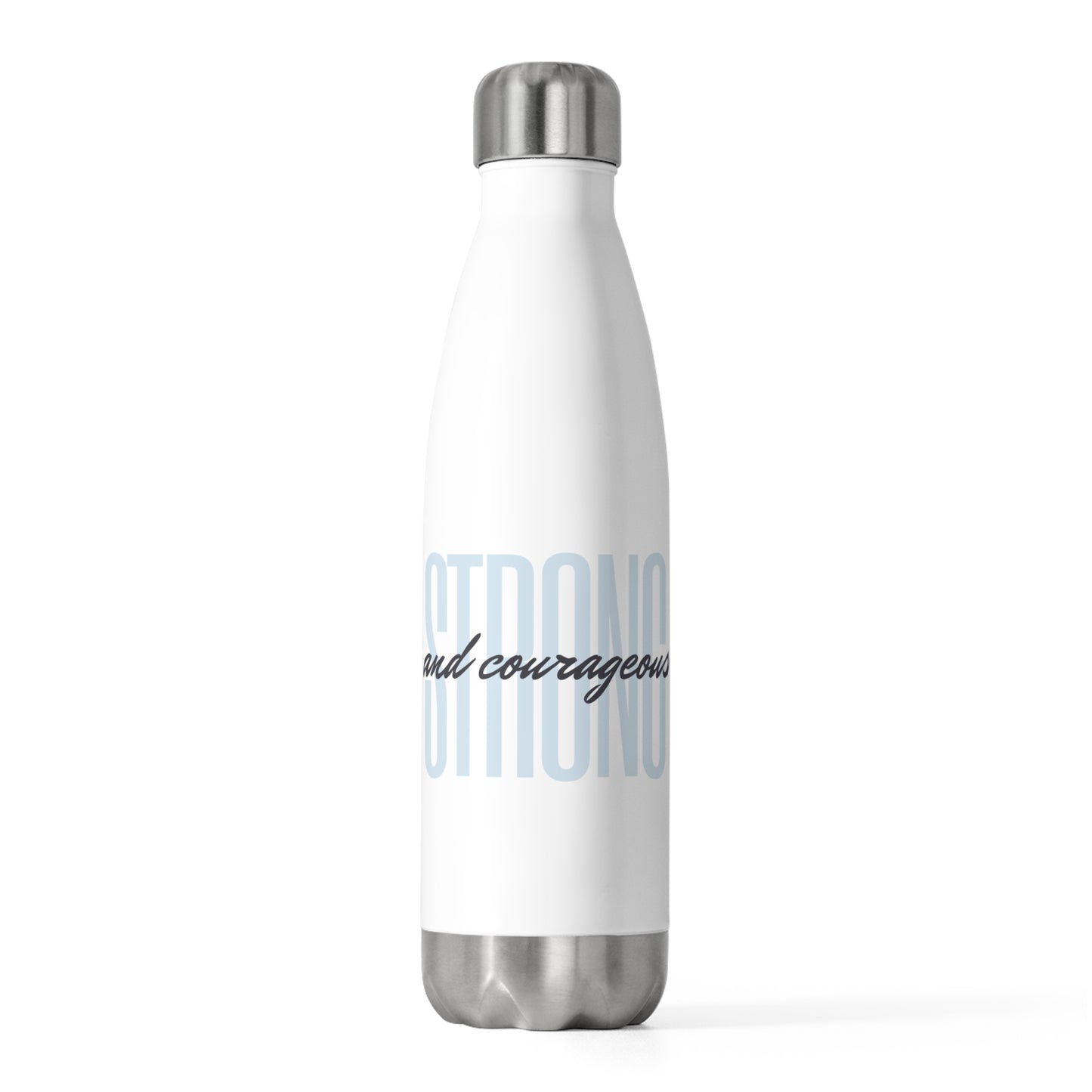 Strong and Courageous Insulated Sport Bottle