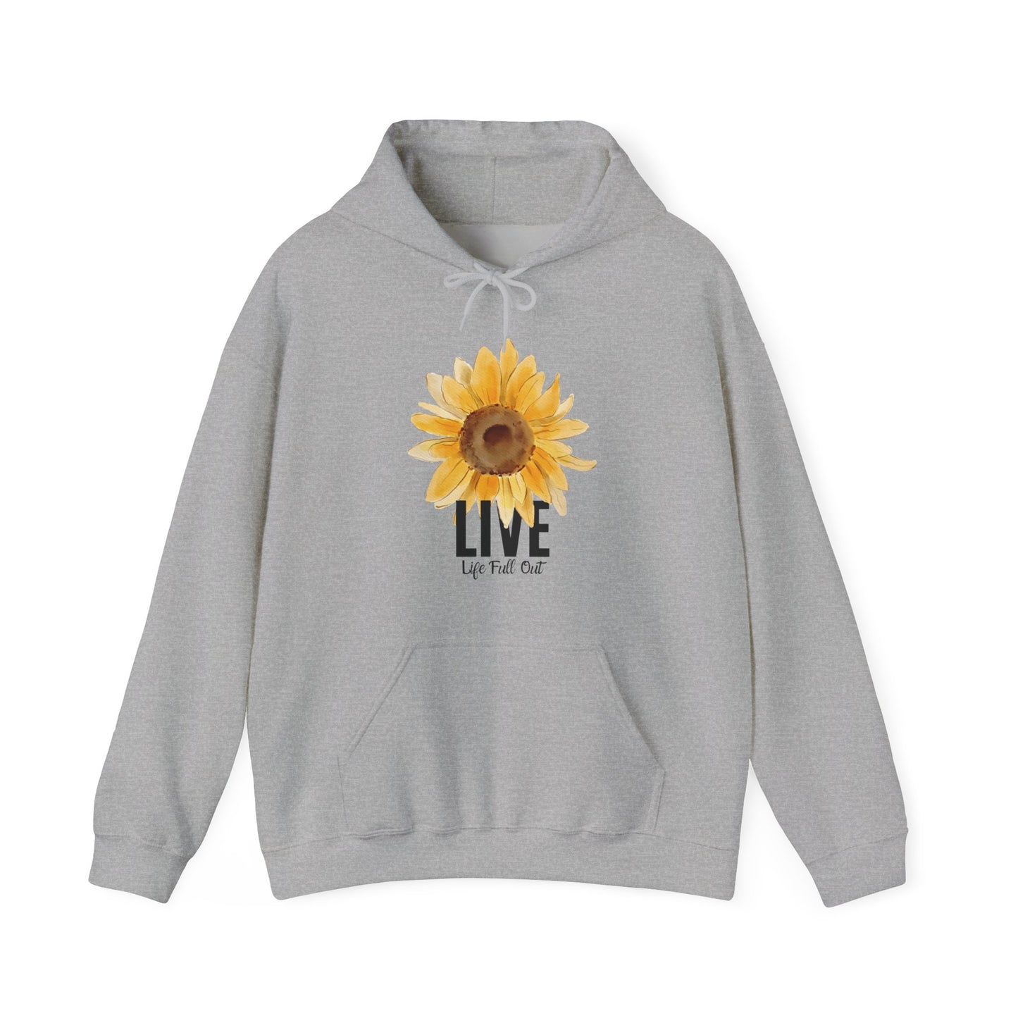 LLFO! Sunflower Unisex Hooded Sweatshirt