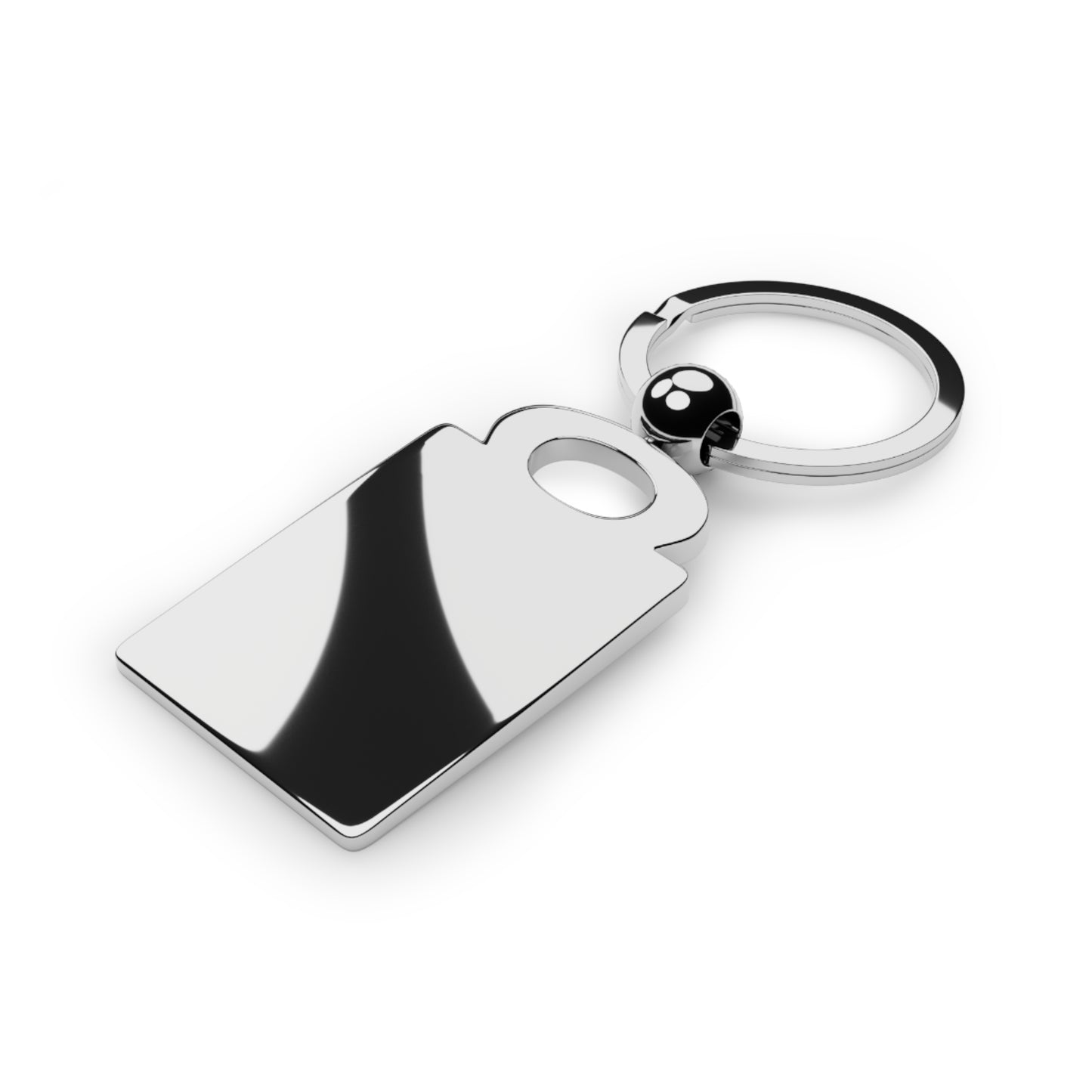 Strong and Courageous Photo Keyring