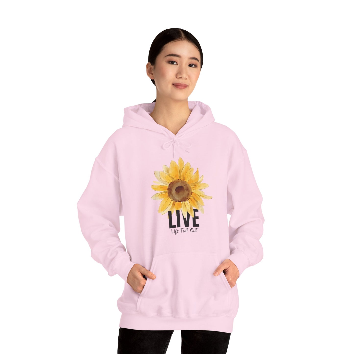 LLFO! Sunflower Unisex Hooded Sweatshirt