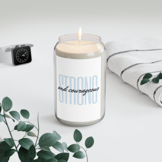 Strong and Courageous ECO Scented Candle