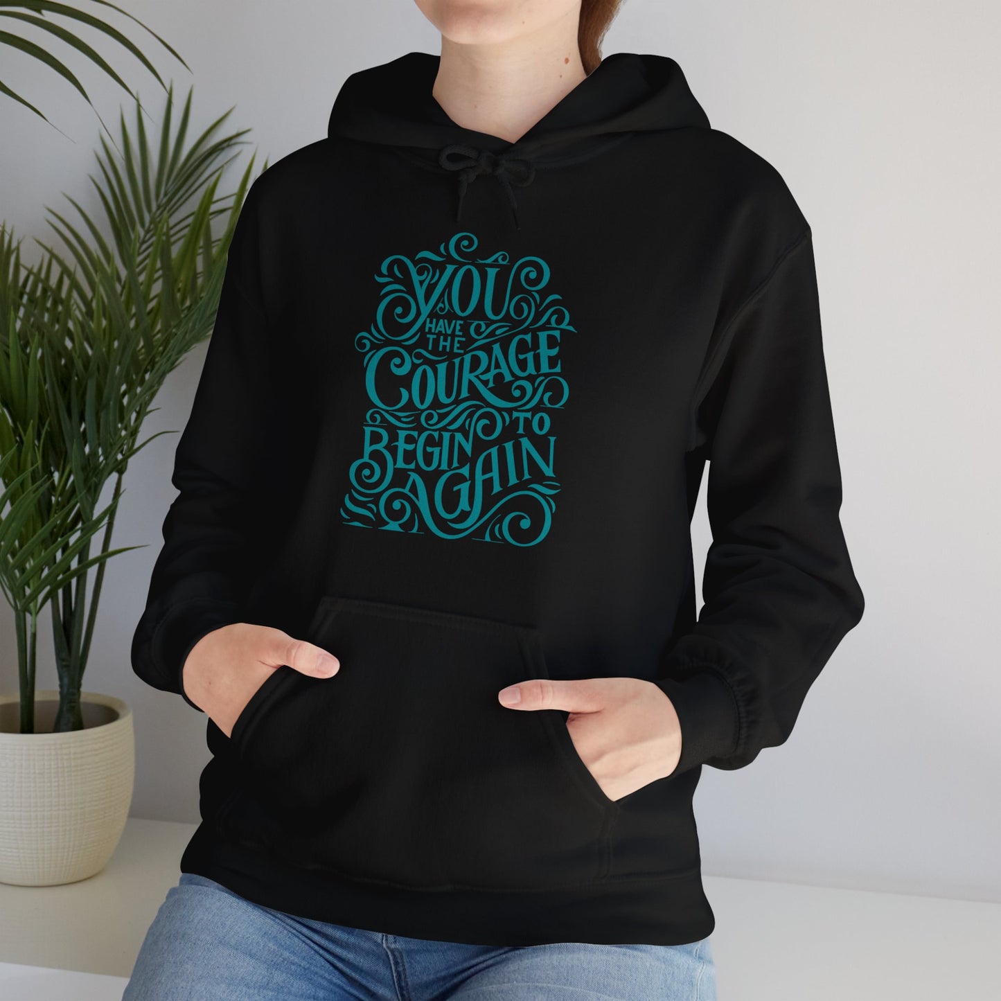 Courage Unisex Hooded Sweatshirt