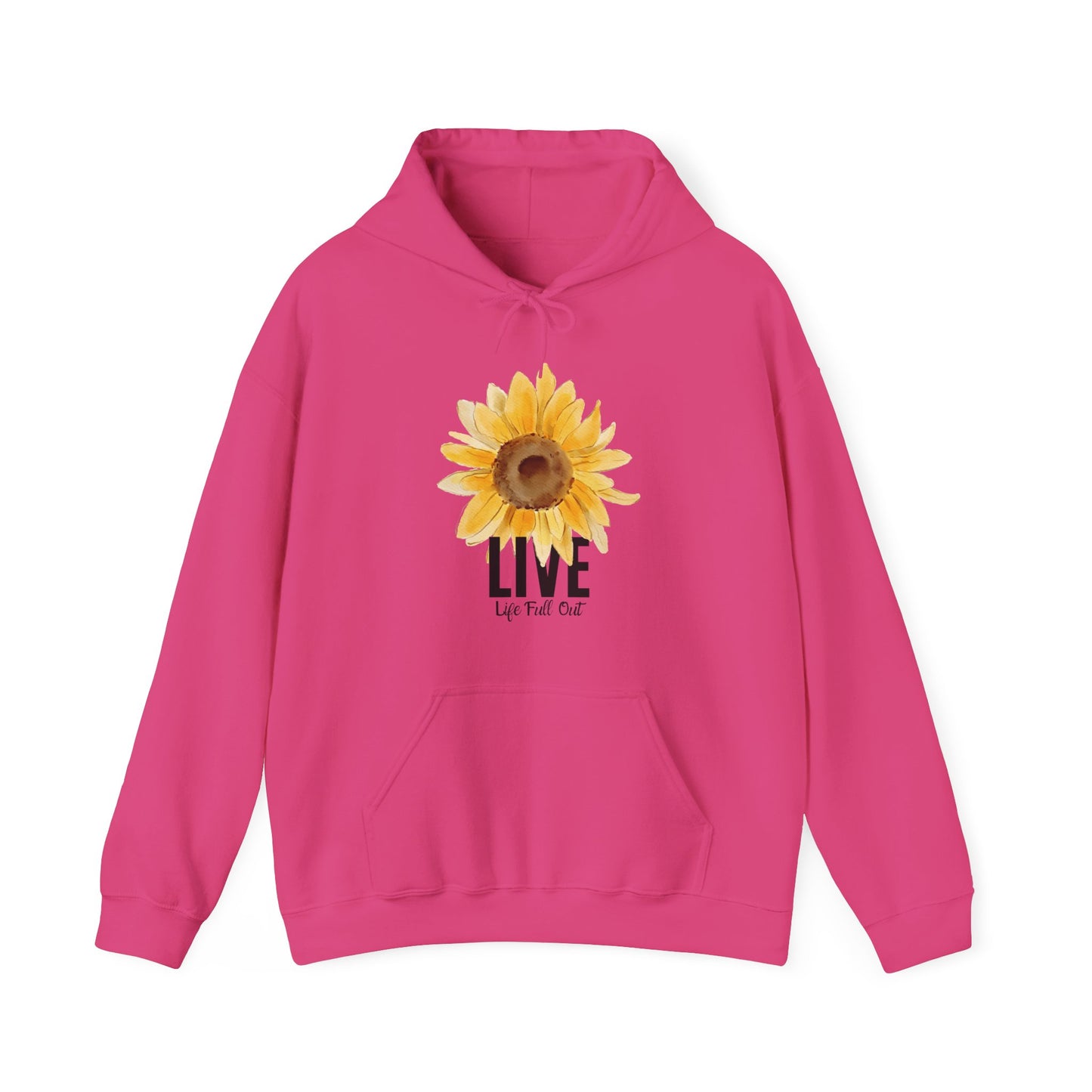 LLFO! Sunflower Unisex Hooded Sweatshirt