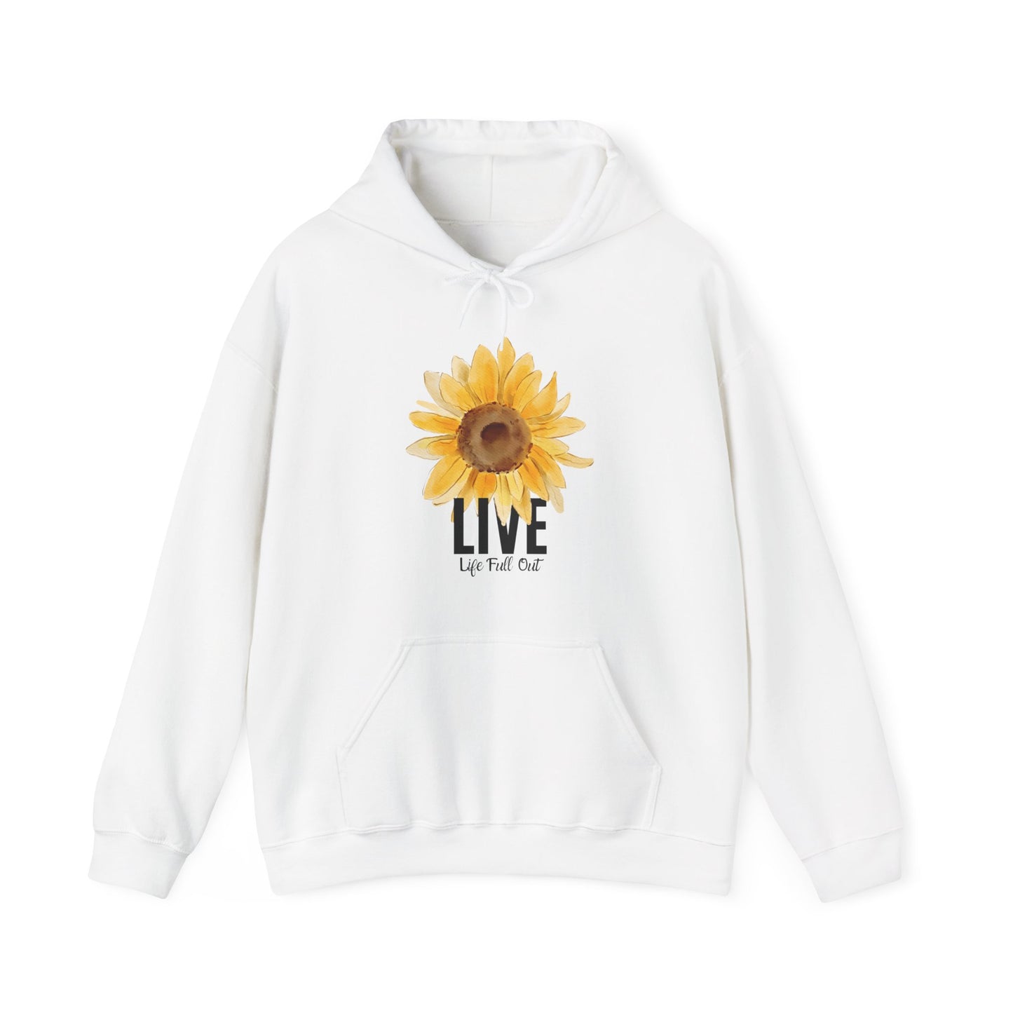 LLFO! Sunflower Unisex Hooded Sweatshirt