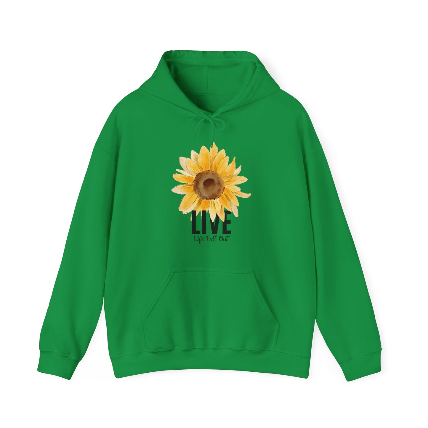 LLFO! Sunflower Unisex Hooded Sweatshirt