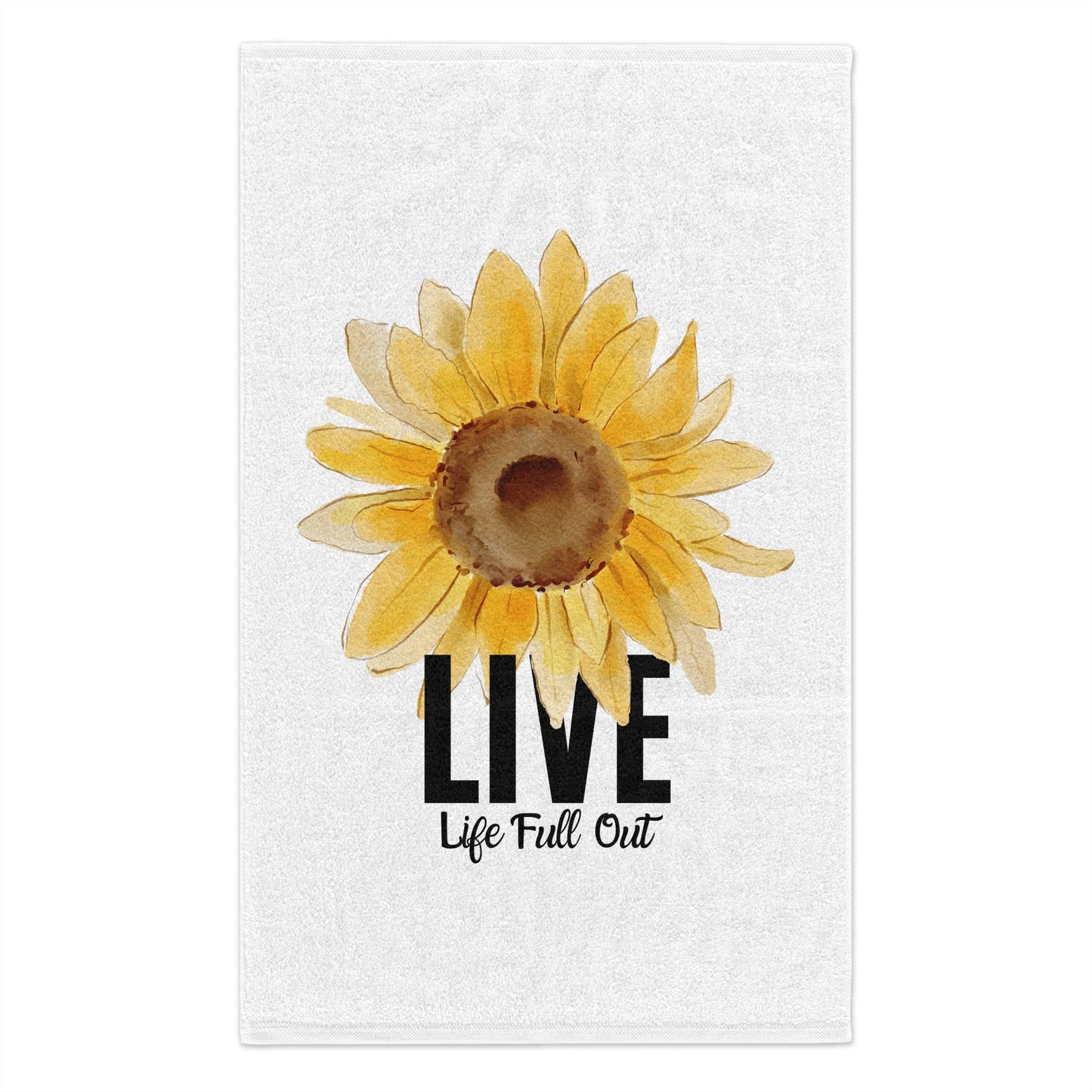 LLFO! Sunflower Small Towel