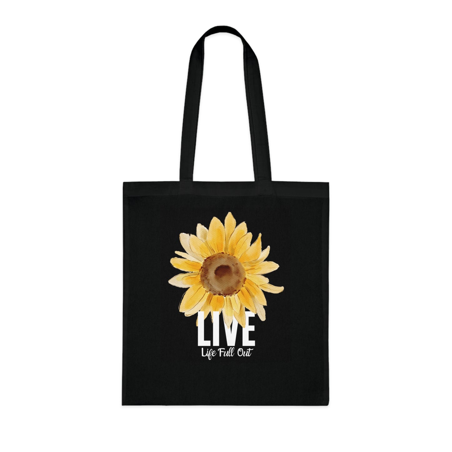 LLFO! Sunflower Cotton Tote