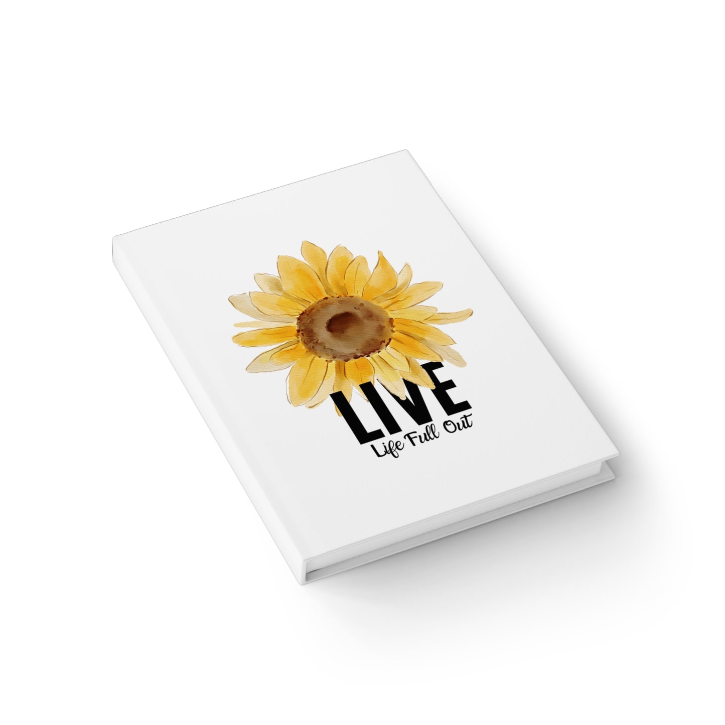 LLFO! Sunflower Hard Bound Journal