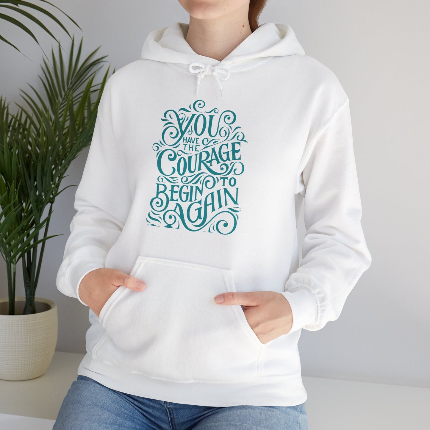 Courage Unisex Hooded Sweatshirt