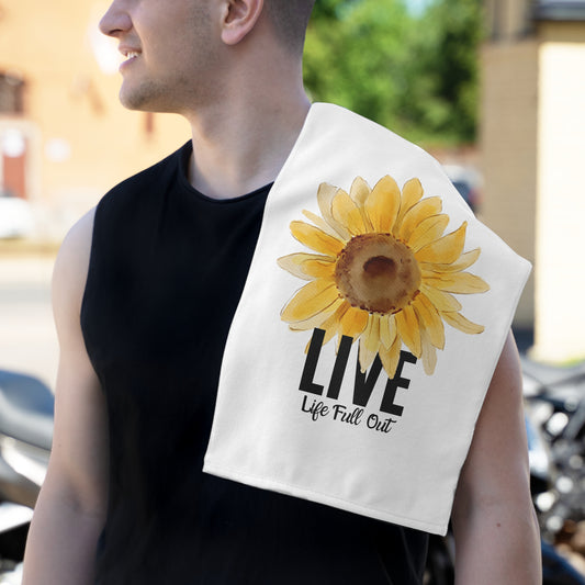 LLFO! Sunflower Small Towel