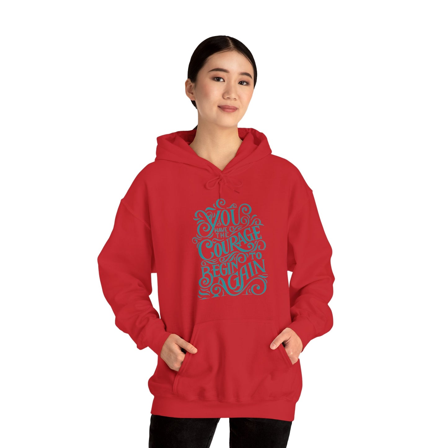 Courage Unisex Hooded Sweatshirt