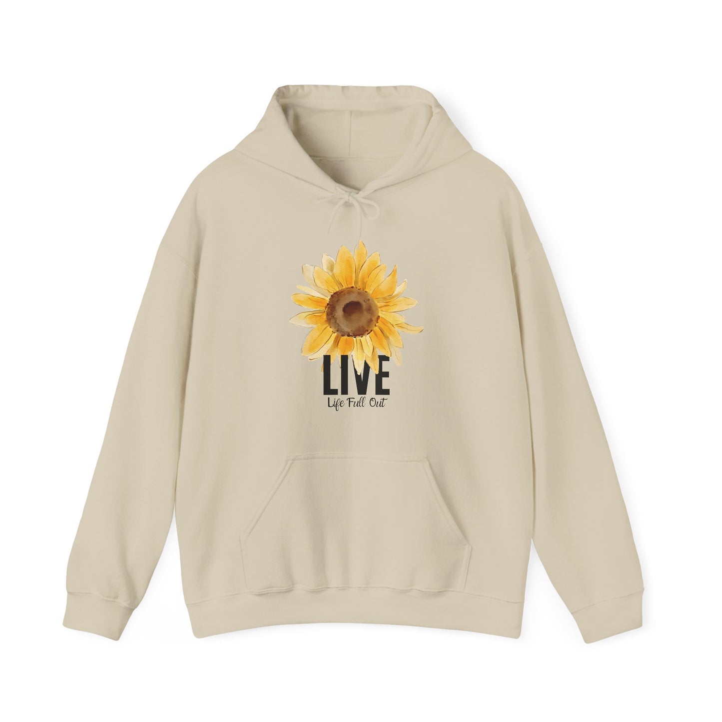 LLFO! Sunflower Unisex Hooded Sweatshirt