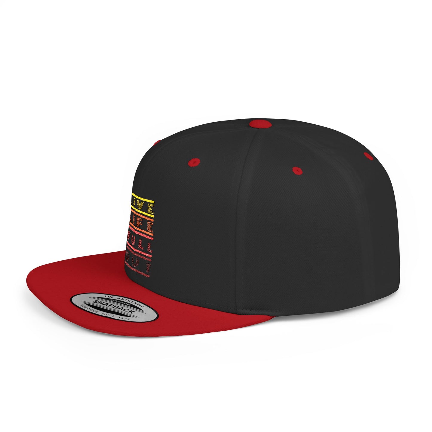 LLFO! Flat Bill Snapback Cap