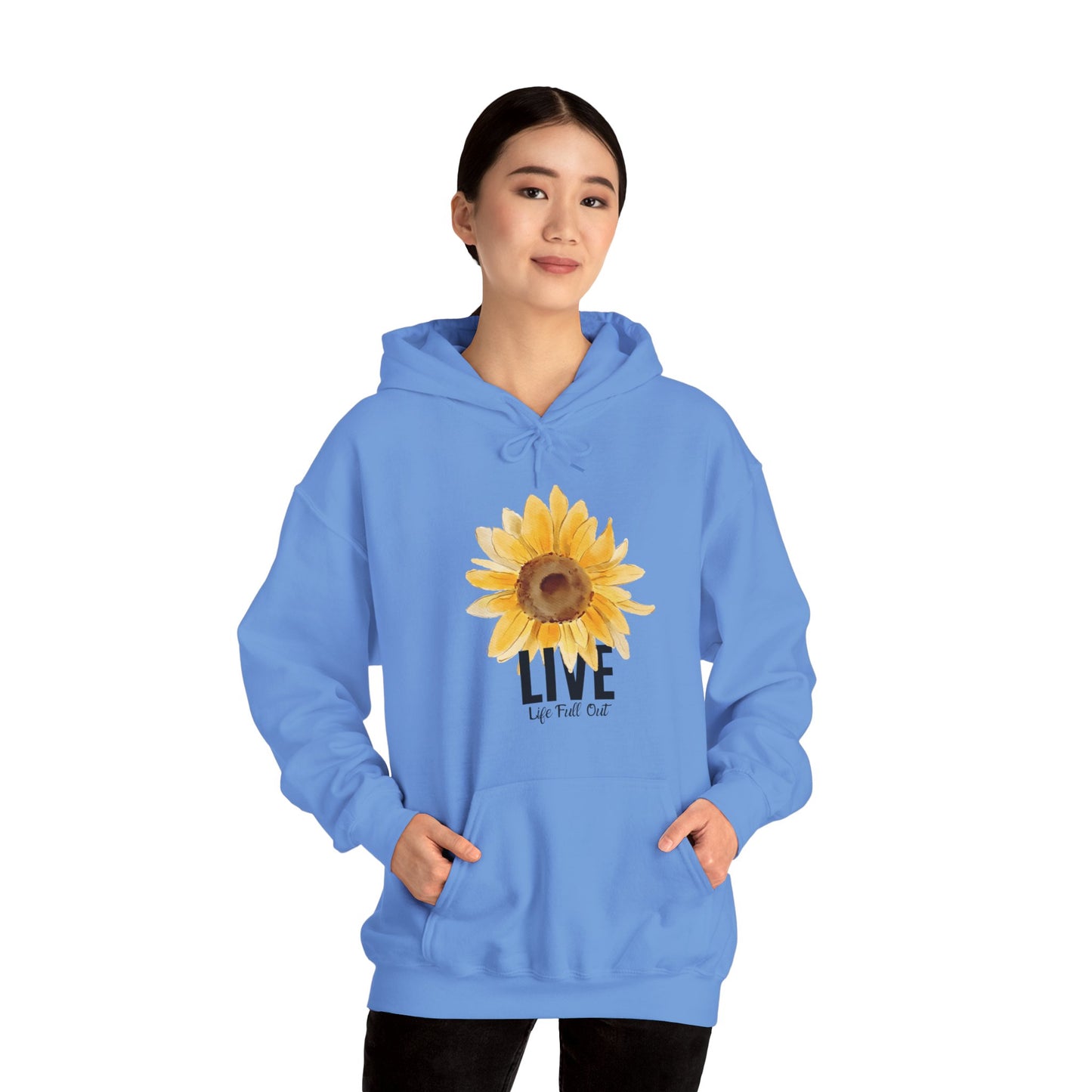 LLFO! Sunflower Unisex Hooded Sweatshirt