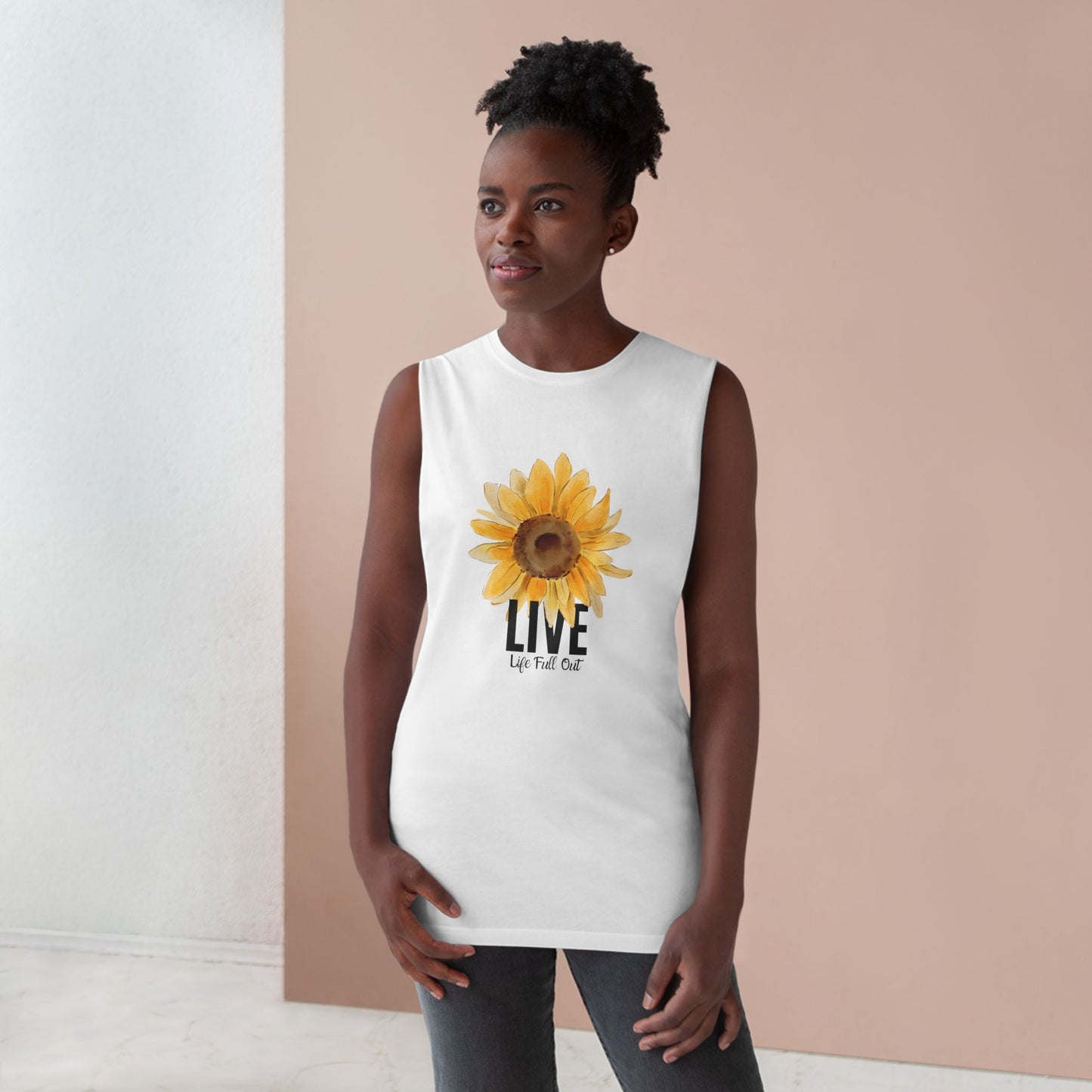 LLFO! Sunflower Unisex Tank Top