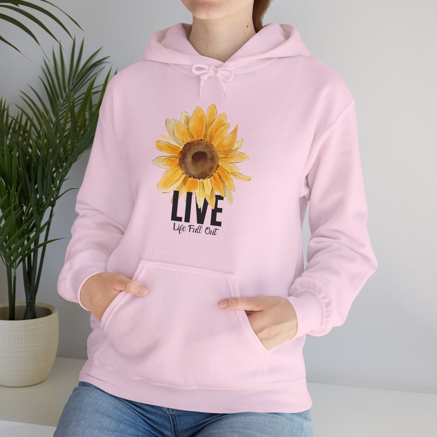 LLFO! Sunflower Unisex Hooded Sweatshirt