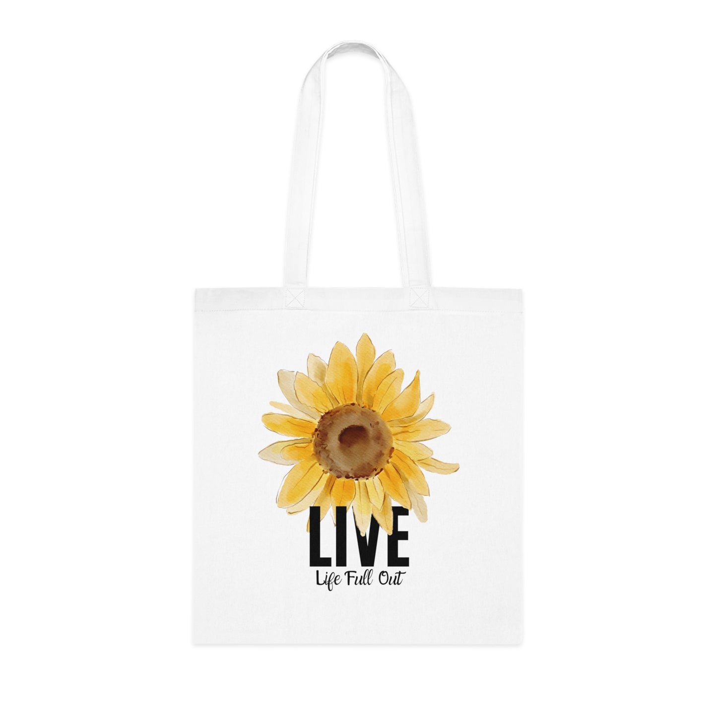 LLFO! Sunflower Cotton Tote