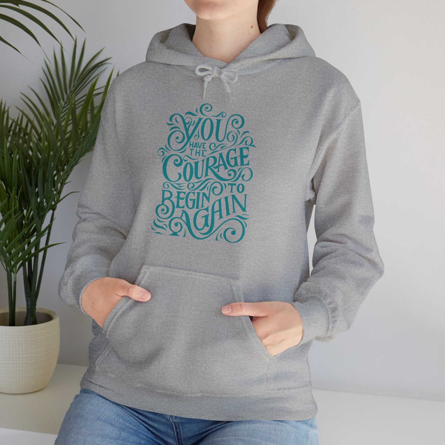 Courage Unisex Hooded Sweatshirt