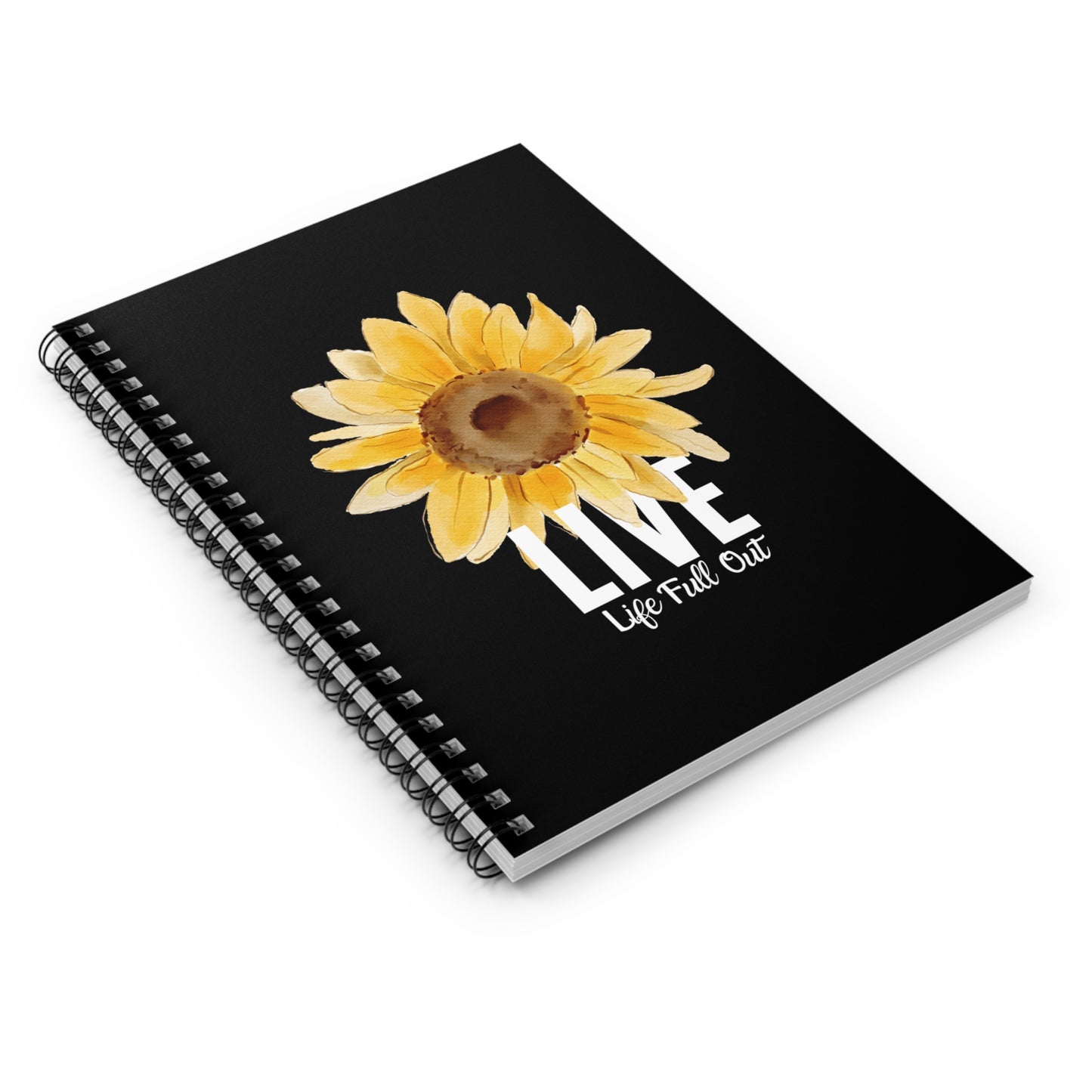 LLFO! Sunflower Spiral Notebook