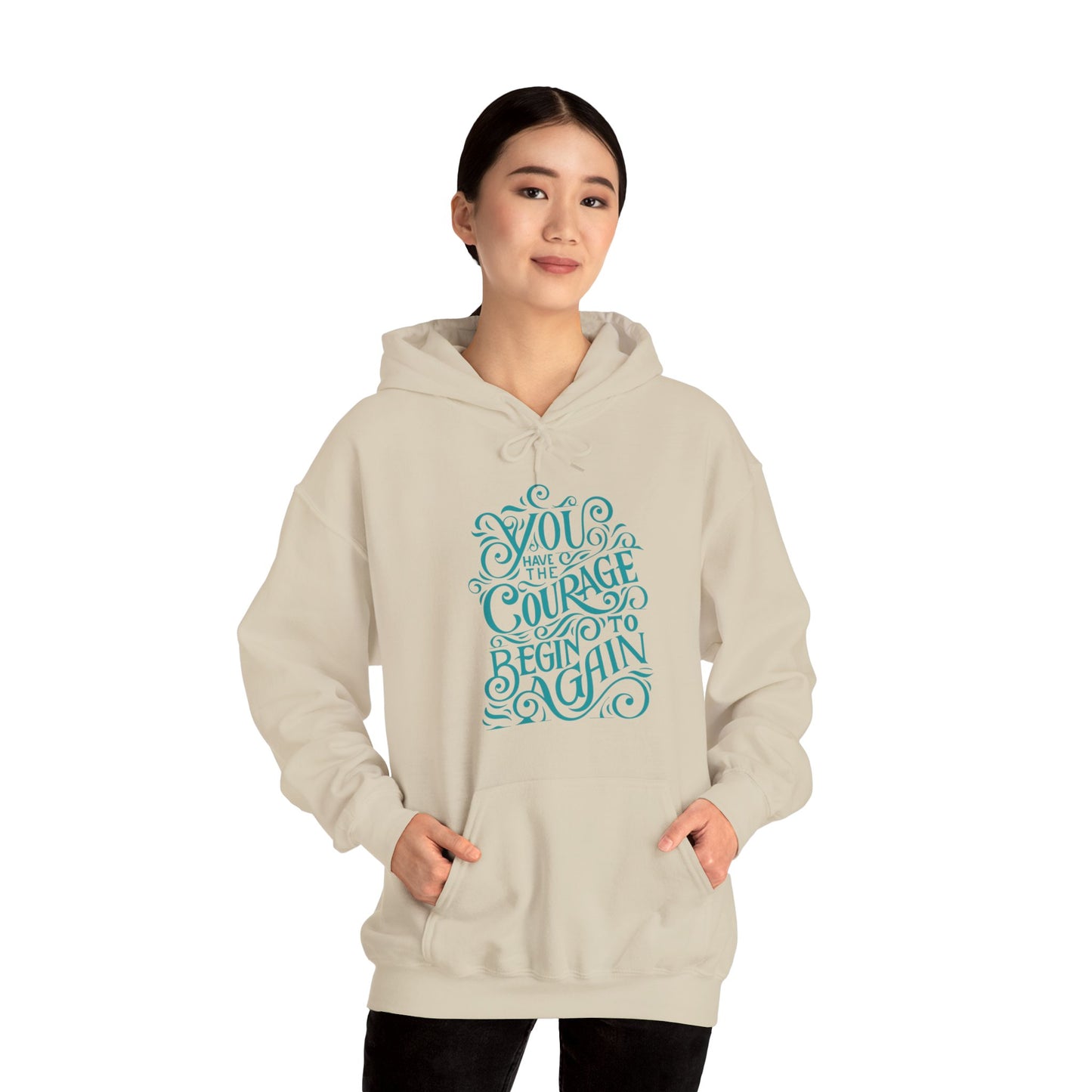 Courage Unisex Hooded Sweatshirt