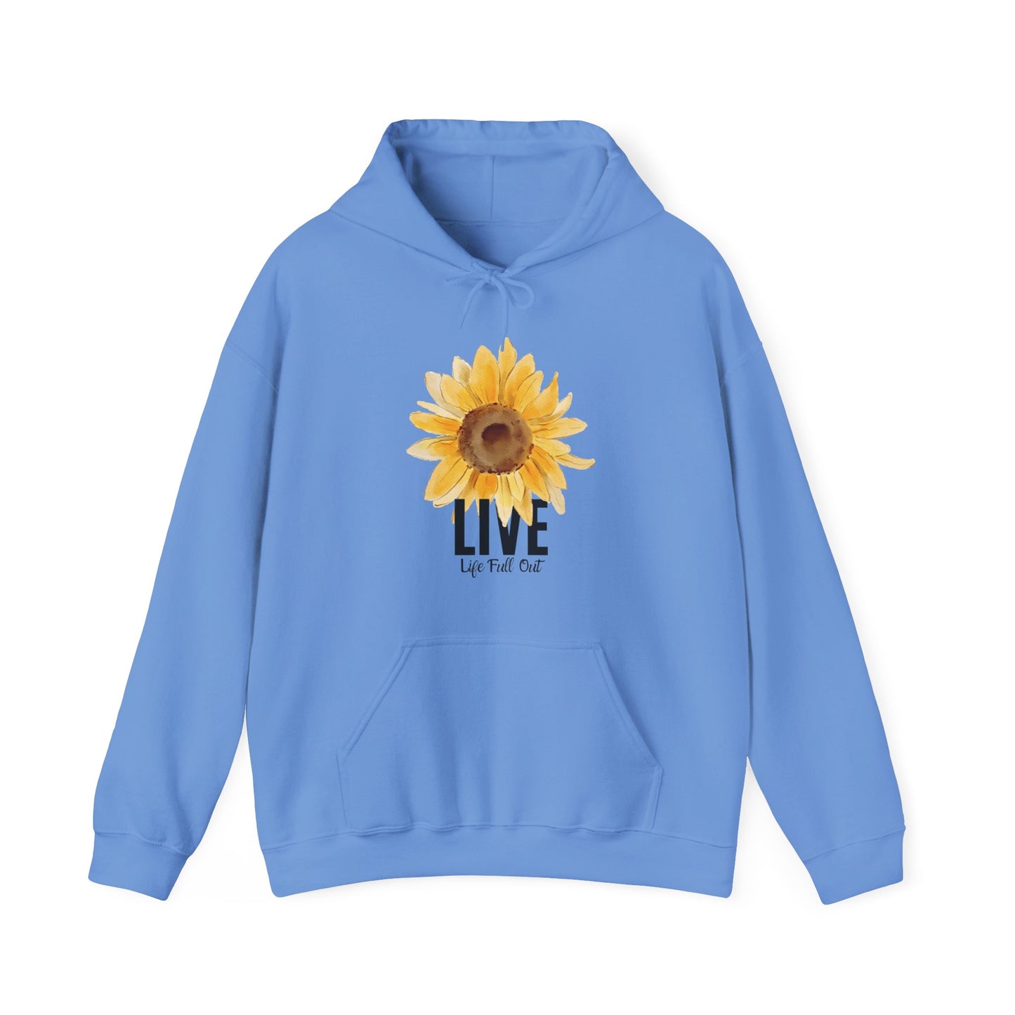 LLFO! Sunflower Unisex Hooded Sweatshirt