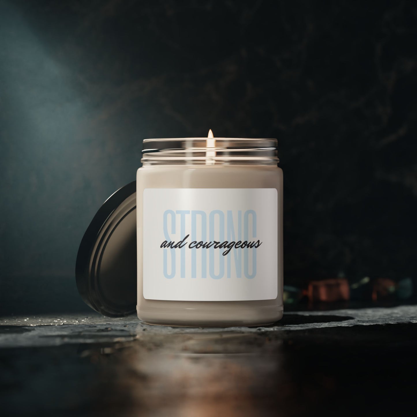 Strong and Courageous ECO Scented/Unscented Candle